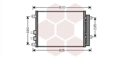 VAN WEZEL Kondensaator,kliimaseade 01005109